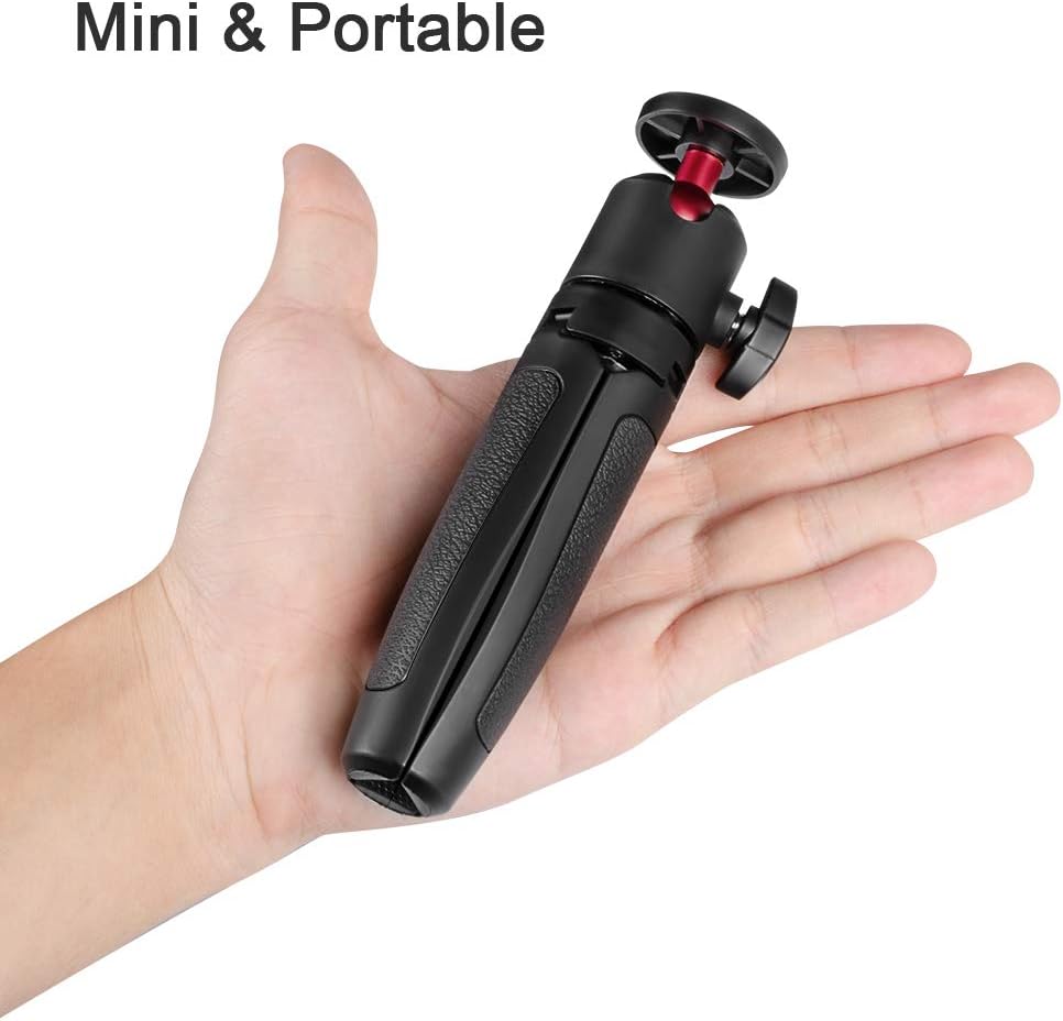 Taisioner Mini Selfie Stick Tripod Handle Grip Three in One for GoPro AKASO OSMO Action Camera Cell Phone and Interchangeable Lens Digital Camera for Vlog : Camera & Photo