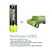 RayHom AAA Rechargeable Batteries 1100mAh Ni-MH Battery (12 Pack)