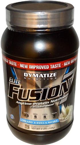 Dymatize Nutrition, Elite Fusion 7 Creamy Vanilla Shake 2lbs