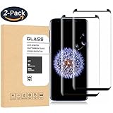 Samsung Galaxy S9 Plus Screen Protector, OLINKIT Anti-Scratch High Definition Bubble Free Anti-fingerprint Tempered Glass Screen Protector for Samsung Galaxy S9 Plus (2-Pack)