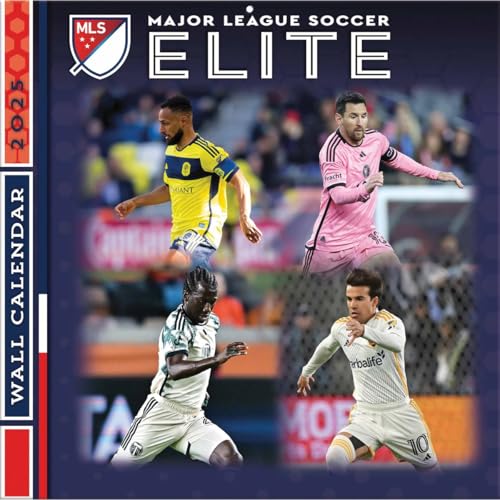 TURNER SPORTS MLS Elite 2025 12x12 Team Wall Calendar (25998012240)