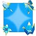 SUBANG 96 Sheets Origami Paper 15 x 15 cm with 6 Colors