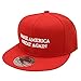 Cf918 Trump Make America Great Again Snapback Cap Red