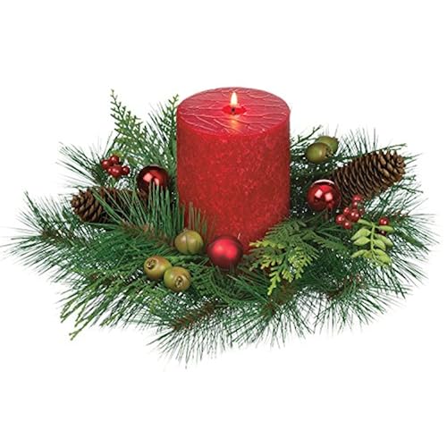 Christmas Candle Rings: Amazon.com