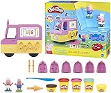 Play-Doh Peppa's Ice Cream Playset with Truck & Figures view 13