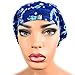 Euro Surgical Scrub Hats Women's Adjustable Bouffant Cap Ponytail Magical Mermaids