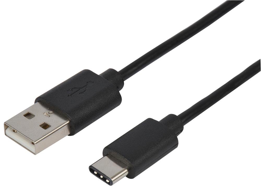 Pro Signal PSG91483 USB-A Male to USB-C Male USB 2.0 Lead, 0.5m