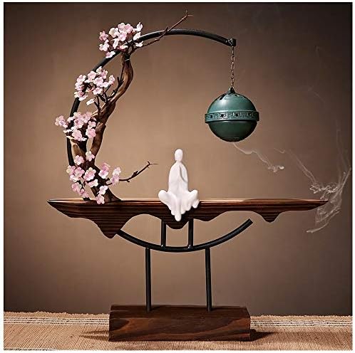 禅 ホームセラミックアロマセラピーファーネスヨガ瞑想する逆流香ホルダーウォーターフォールインセンスバーナーアロマテラピーギフト 最安値に挑戦 Buyt