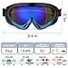 Fantastic Zone Ski Goggles, Ski Snowboard Skate Glasses for Kids, Boys & Girls, Youth, Men & Women, with UV 400 Protection, Wind Resistance, Anti-Glare Lenses