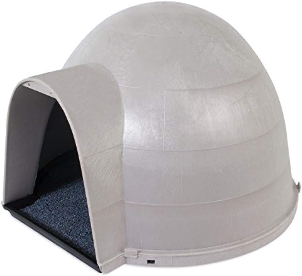Petmate Kitty Kat Condo Outdoor Cat House Rain and Snow Diverting Hood Carpeted Floor One Size : Cat Houses And Condos : Pet Supplies