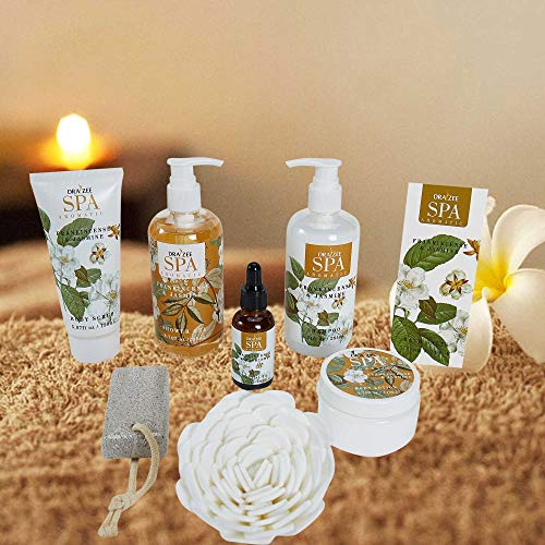 Draizee Spa Gift Set Home Relaxation Jasmine Fragrance Set for