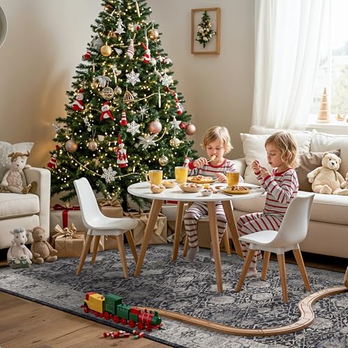 Hallway Runner Rug 4x12 Stain Resistant Non-Slip Backing