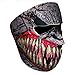 Power Gear Motorsports New Half Face Motorcycle Snowmobile Snowboard Ski Balaclava Face Mask Fang Black