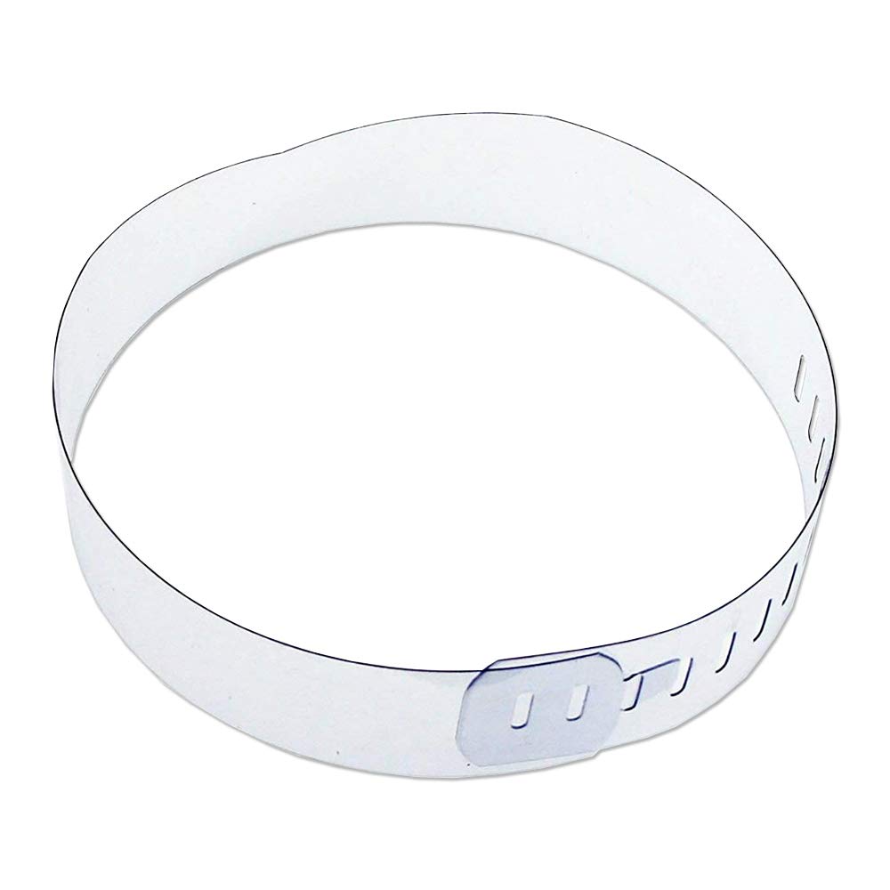 AVI GLOBAL PLAST Transparent Plastic Shirt Collar Patti or Collar Band