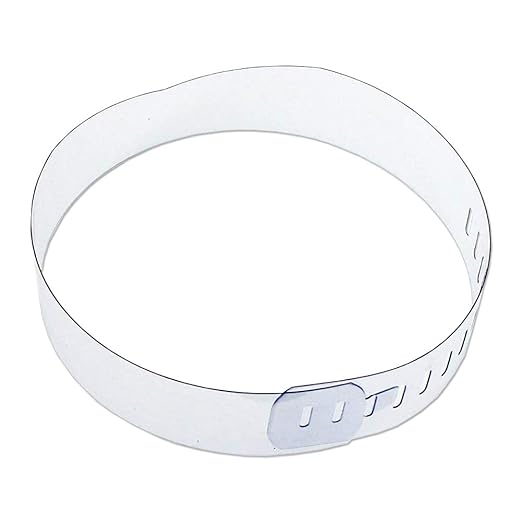 AVI GLOBAL PLAST Transparent Plastic Shirt Collar Patti or Collar Band