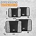 Packing Cubes Set – 4 Travel Luggage Packing Organizers - Compression Packing Cubes