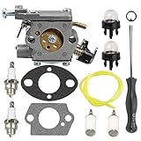 Butom 309362001 309362003 Carburetor With Fuel Filter Line Adjustment Tool For Homelite UT-10560 UT-10562 UT-10564 UT-10566 UT-10568 UT-10569 UT-10580 35cc 38cc 42cc Chainsaw