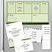 Nature Notes Adhesive Sticky Note Pack - 5 Pads - 50 Sheets/pad