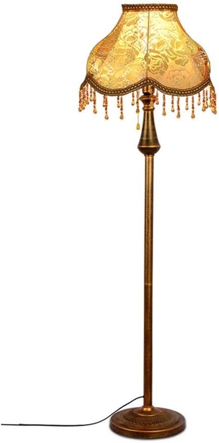 Jiji Floor Lamp E27 Floor Lamp Fabric Lampshade Floor Light Nordic