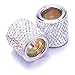 Car Headrest Collars, YINUO 4 Pack Crystal Car Seat Headrest Decoration Charms For Auto Car Truck SUV Vehicle - Silver