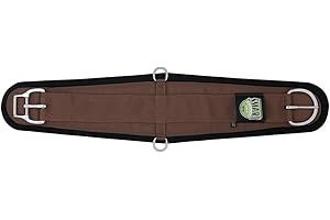 Weaver Leather Felt Lined Roper Smart Cinch, Brown, 30-Inch