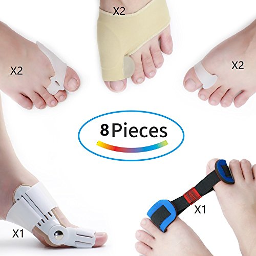 Buy Bunion Corrector,Big Toe Straightener Hallux Valgus Night,Bunion Splint,Toe Separators