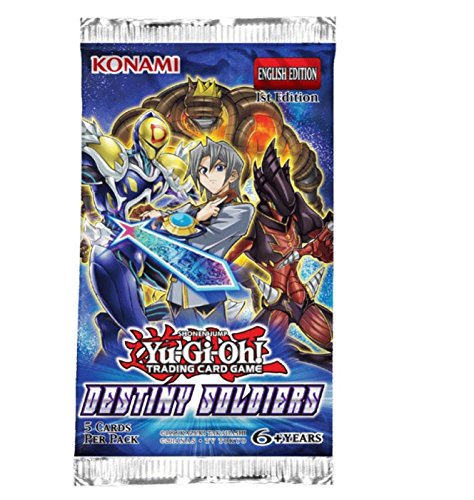 Yu Gi Oh! TCG Destiny Soldiers Trading Card Booster,1 Pack of 5 cards