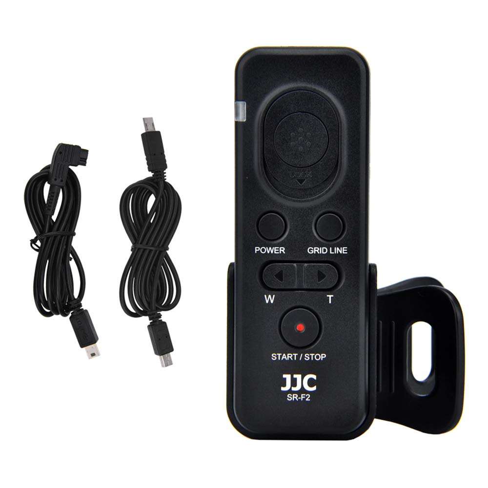 JJC RM-VPR1 Wired Remote Commander with Multi Terminal Cable, Remote Control for Sony RX0M2 RX100VII RX10IV Z-V1 A7RM4A A7RM4 A7RM3A A7R A7SM3 A7S A7M3 A7 A1 A1II A9 A6600 A6500 A6000 FDR-AX43 AX60