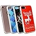 SHANSHUI iPhone 7 Plus TPU Case, Christmas Ultra Slim Fit [Drop-Protection] [Anti-Scratch] Clear and Soft Gel Rubber Bumper Protective Case Cover for Apple iPhone 7 Plus 5.5 Inch (2016- Deer