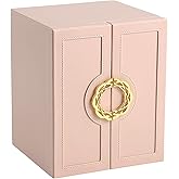 AOSIFIEL Cute Jewelry Box for Women teen Girls Jewelry Organizer Large Jewelry Organizers and Storage Faux Leather Jewelry Storage Jewlery Box Jewellery Box Joyeros Organizador De Mujer