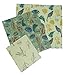 Honeywrap Beeswax Food Wrap | Assorted 3 Pack | REUSABLE - SUSTAINABLE - ECO FRIENDLY | Made with 100% Organic Cotton and ALL NATURAL INGREDIENTS! - - BONUS WILDFLOWER SEEDED PAPER INCLUDED FOR FREE!