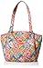 Vera Bradley Women's Cotton Glenna Satchel Purse, Paisley in Paradise, One Size