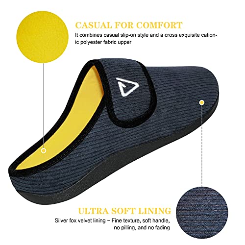 Orthotic Slippers with Arch Support, Adjustable Orthopedic Slipper for