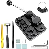 Suapouen Adjustable Ring Bender Tool Kit with Dies-Wire Bending Tool for Spoon Rings, Soft Jewelry Making in for Copper