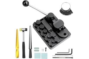 Jalzdieod Ring Bender Tool Kit with Adjustable Dies-Wire Bending Tool for Spoon Rings and for Copper Soft Jewelry Making