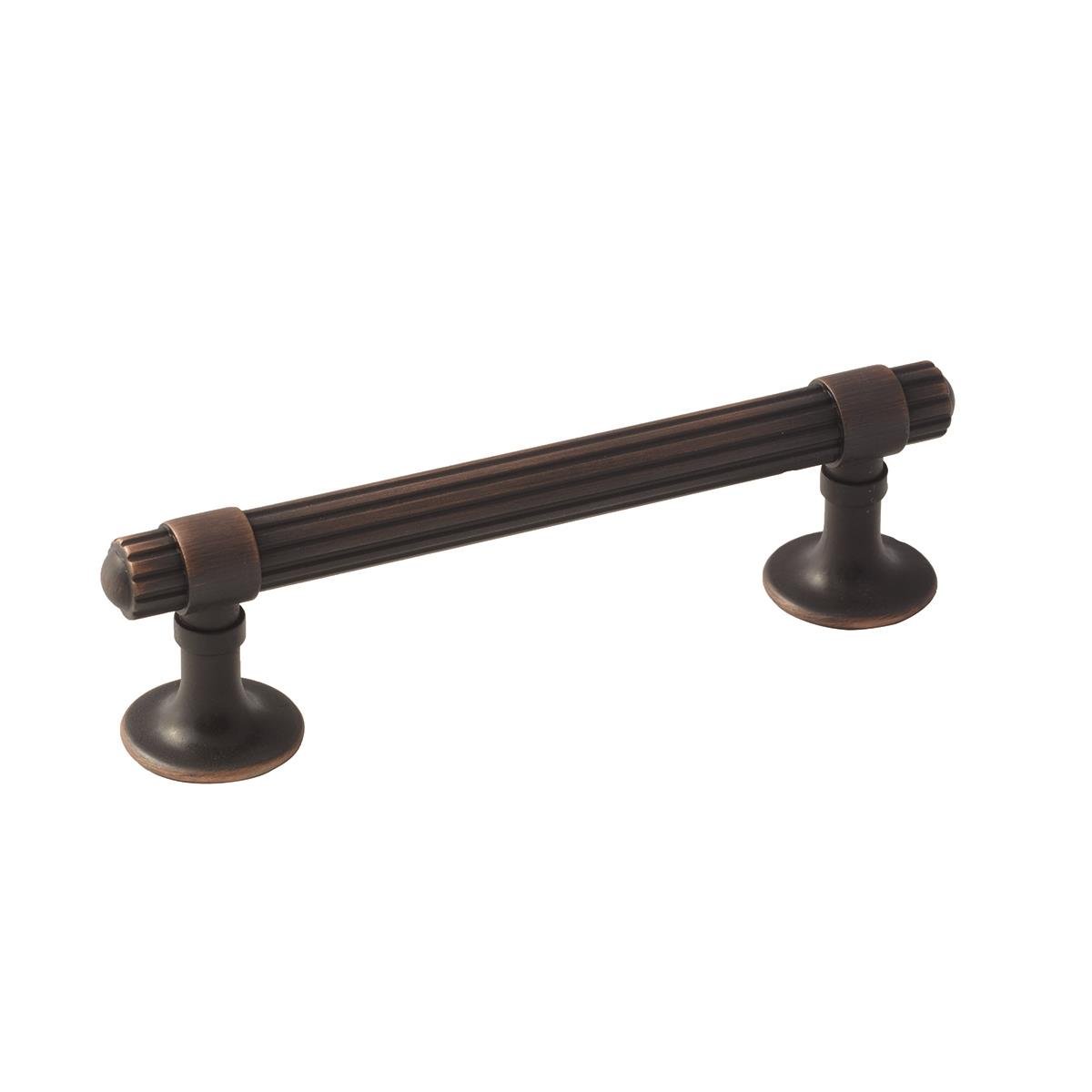 Amerock | Cabinet Pull | Oil Rubbed Bronze | 3-3/4 inch (96 mm) Center to Center | Sea Grass | 1 Pack | Drawer Pull | Drawer Handle | Cabinet Hardware