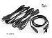 CablesOnline, 5-PACK 3ft 2-Prong Figure-8 Replacement Non-Polarized Computer Power Cord Cable, (PC-10703-5)