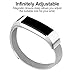 For Fitbit Alta Bands/Fitbit Alta HR Bands, Milanese Stainless Steel Bracelet with Unique Magnet Lock Replacement Bands for Fitbit Alta/Fitbit Alta HR