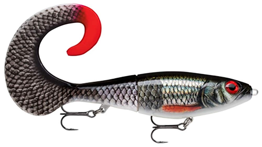 Rapala Unisex Adult X-Rap Otus Fishing Lure with ABS Body and Soft PVC Fishtail Freshwater Spinning Bait Running Depth 0.5-1m Fishing Lure 17cm, Made in Estonia Live Roach, 17cm/40g — image 1