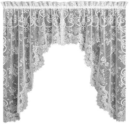 Amazon Com Heritage Lace English Ivy 86 Inch Wide By 63 Inch Drop