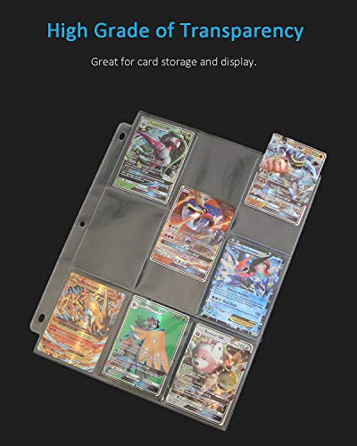 1 Toupeone+9+Pocket+Baseball+Sleeves+Protectors