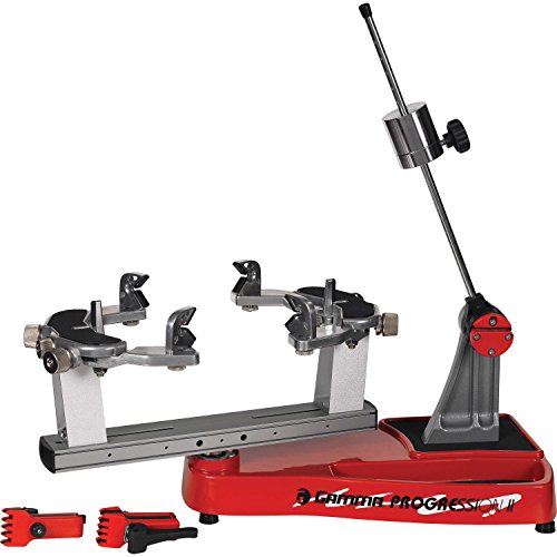 Gamma Progression II 602 Tennis Stringing Machine, Red/Black Gamma Progression II 602 Tennis Stringing Machine, Red/Black