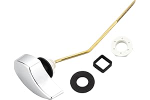 LAVISHSTREAM Toilet Handle Replacement Parts Kit for TOTO, Compatible Universal TOTO THU068#CP Trip Lvr for St743S Side Mount Toilet Flush Tank Lever Handle for TOTO Kohler Toilet Tank, 1-Pack Copper Lever