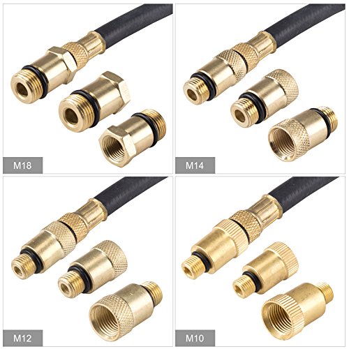 Auto Piston Spark Plug Compression Tester Kit | Automotive Fuel Petrol Gas Engine Motor Cylinder Pressure Gauge for Vehicle Marine Motorcycle ATV UTV Snowmobile Boat - Thumbnail 4