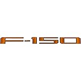 Eurosport Daytona- Compatible with 2021-Current, Ford F150 Standard Tailgate Letters (Tremor Edition)