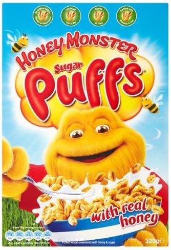 Honey Monster Sugar Puffs 9x320g