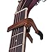 Muse Musical Wooden Color Guitar Capo for Acoustic Guitar,Electric Guitar,Bass,Ukulele(Rosewood Color)