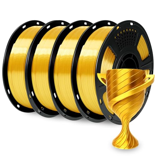 GIANTARM PLA Filament 1,75mm 1kg Spool Silk Gold-4KG