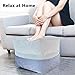 FengNiao Leg Rest Travel Pillow Adjustable Height, Inflatable Foot Rest Pillow for Camping/Travel, Outdoor Kids Air Travel Pillow for Resting Feet and Sleeping in Car/Plane