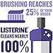 Listerine Total Care Alcohol-Free Anticavity Mouthwash, 6 Benefit Fluoride Mouthwash for Bad Breath and Enamel Strength, Fresh Mint Flavor, 1 L